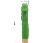 Vibrador Realista Baile Bill 22,5 cm Verde