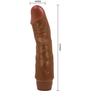 Baile - Jeff Vibrador Realista 19,5 cm Mulato