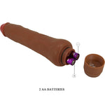 Baile Vibrador Realista Dryad 25 cm Mulato