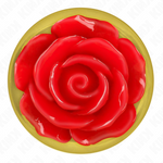 Kink -Plug Anal Ouro Rosa Vermelho Tamanho L