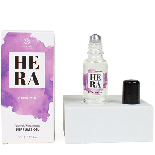 Secretplay - Hera Perfume Natural Feromonas Em Óleo Para Mulheres 20 ml