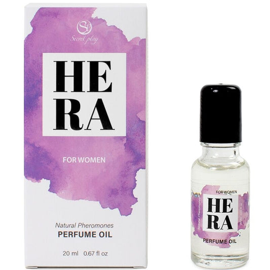 Secretplay - Hera Perfume Natural Feromonas Em Óleo Para Mulheres 20 ml