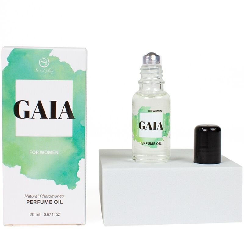 Secretplay Gaia Perfume Natural Feromonas en Aceite para Mujeres 20 ml