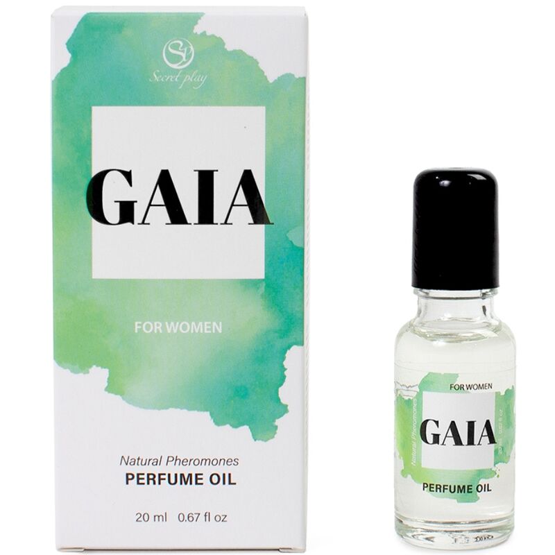 Secretplay Gaia Perfume Natural Feromonas en Aceite para Mujeres 20 ml