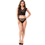 Livco Corsetti Fashion - Elin Lc 20212 Bra + cuecas Preto S/M