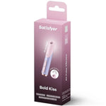 Satisfyer - Estimulador de Clitóris Bold Kiss Wave Rosa / Violeta