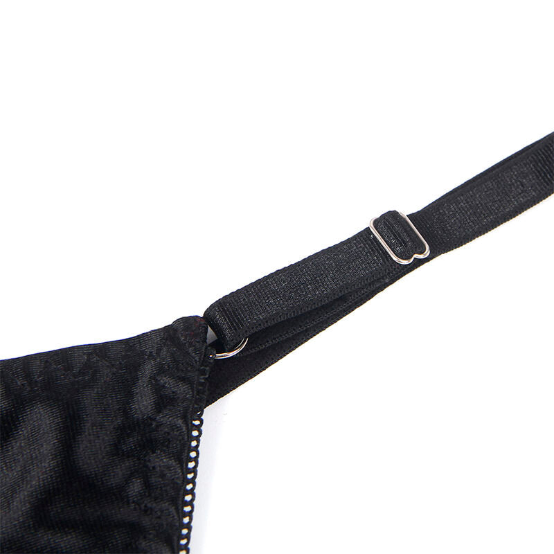 Subblime - 955199 Conjunto de Sutiã com Laço Preto Ajustável S/M