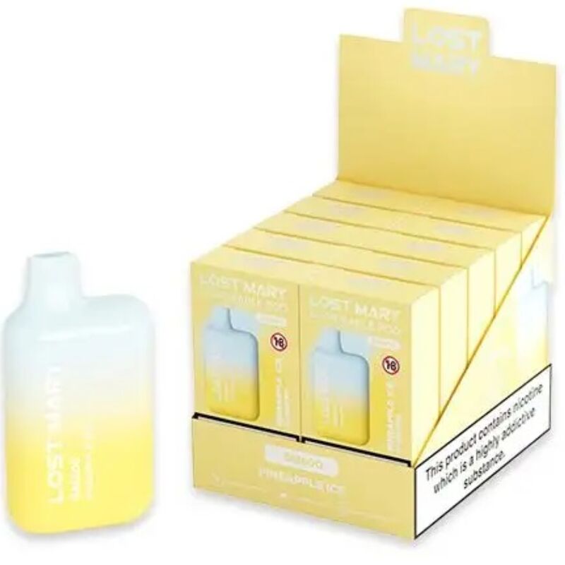 Lost Mary - Bm600 Nicotine Vaper 2% Descartável Abacaxi Ice