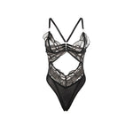 Subblime - 955229 Body Transparente Com Renda Oca Preto L/XL