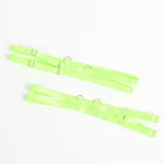 Subblime - 955311 Conjunto de sujetador de encaje con liguero verde y azul S/M