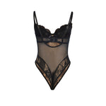 Subblime - 955625 Body de Renda com Fecho na Parte Inferior Preto L/XL