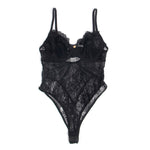 Subblime - 955625 Body de Renda com Fecho na Parte Inferior Preto L/XL