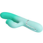 Pretty Love - Gigi Multifuncional Coelho Vibrador Aqua Verde