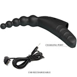 Pretty Love - Vibrador de Dedo Jordin 10 Vibrações Preto