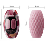 Pretty Love - Masturbador Masculino Silicona Athena Eros Rosa