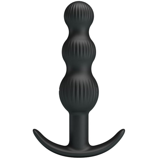Pretty Love - Vibrador Anal Sidney 10 Vibrações Preto