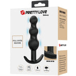 Pretty Love - Vibrador Anal Sidney 10 Vibraciones Negro