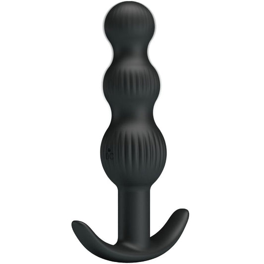 Pretty Love - Vibrador Anal Sidney 10 Vibrações Preto