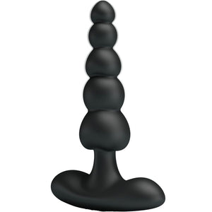 Pretty Love - Vibrador Anal Corban 10 Vibrações Preto