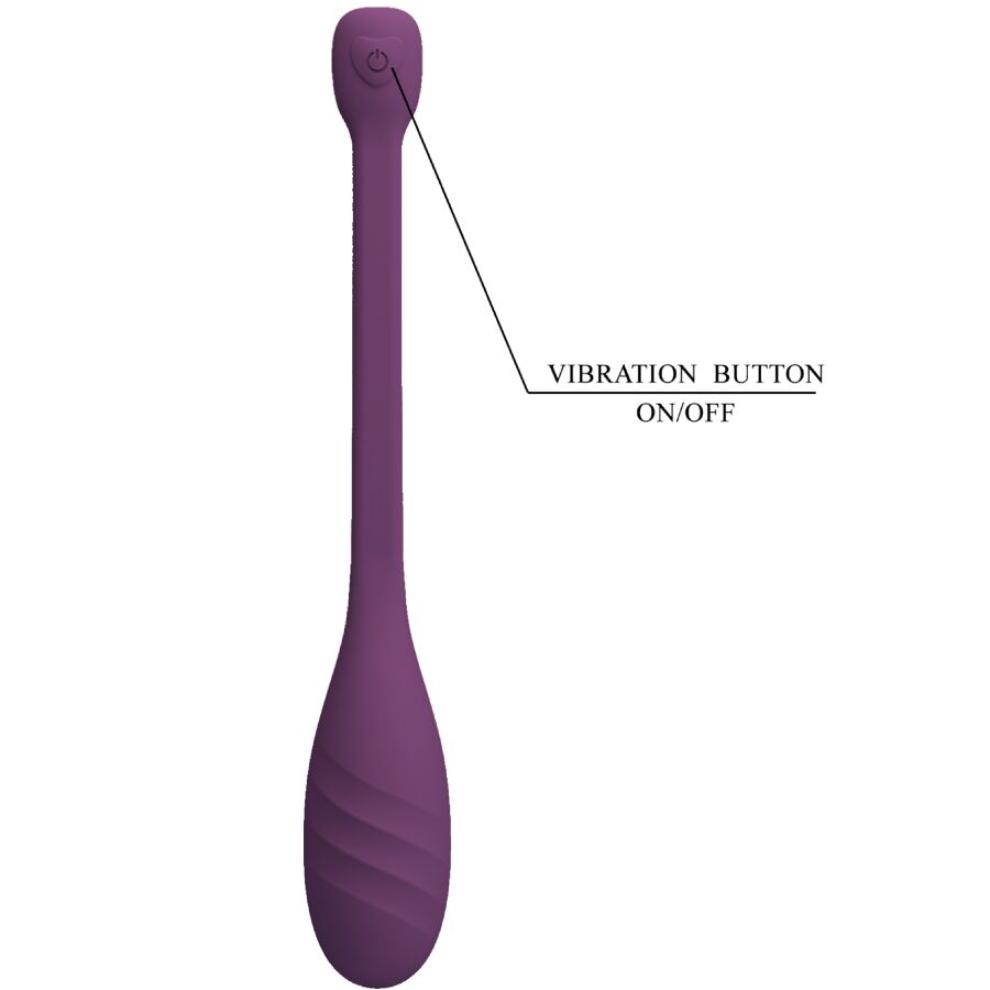 Pretty Love - Vibrador Controlado por Aplicativo Leviathan Roxo