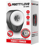 Pretty Love - DJ Girl Masturbador Masculino con Vibración 5 Ajustes Negro