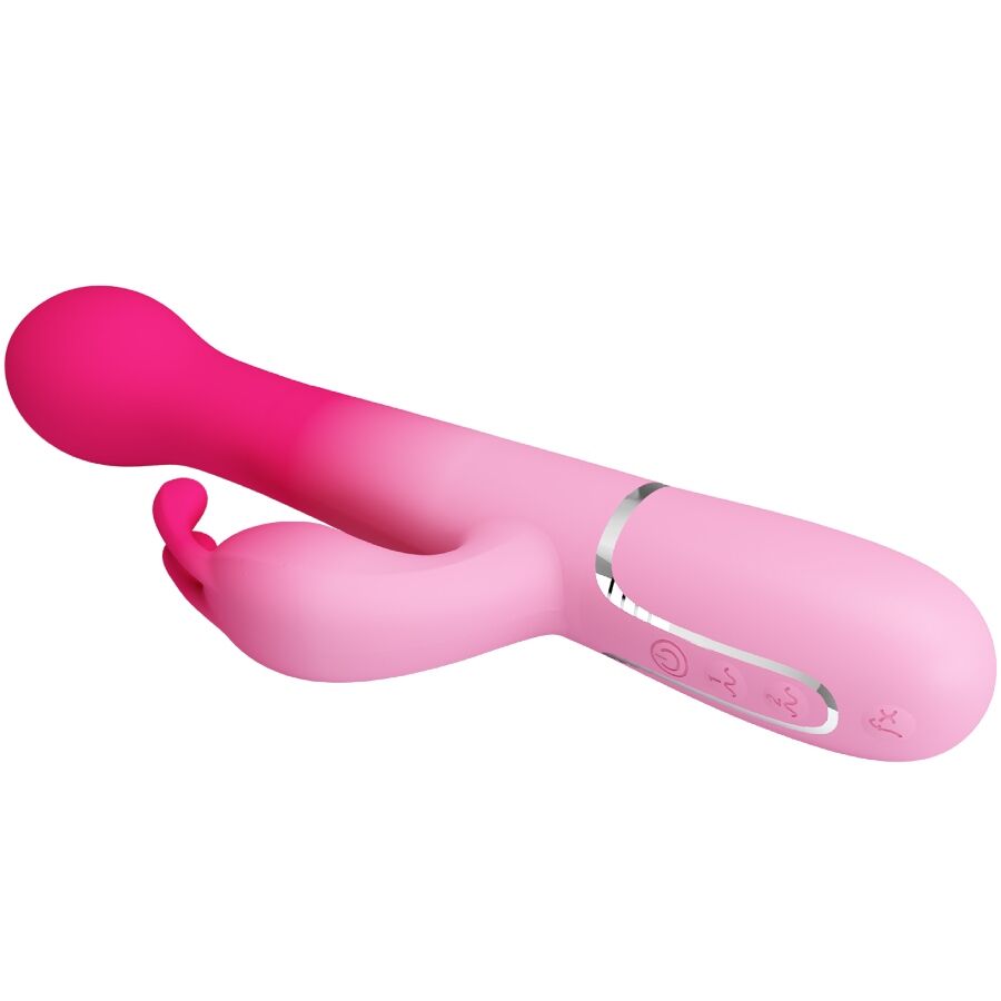 Pretty Love - Dejon 3 em 1 Multifuncional Rabbit Vibrador Rosa