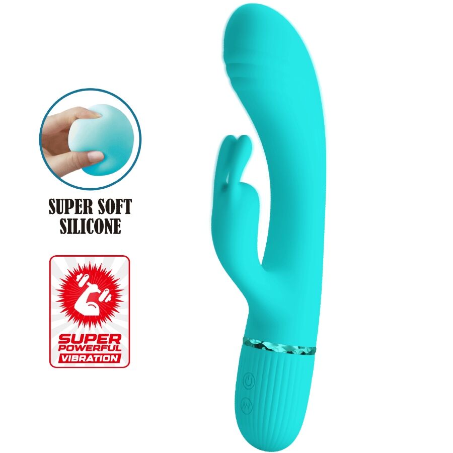 Pretty Love - Scocco Vibrador Coelho Turquesa