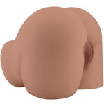 Crazy Bull - Bernace Ass Vibrador com Vagina Realista e Ânus Carne Controle Remoto