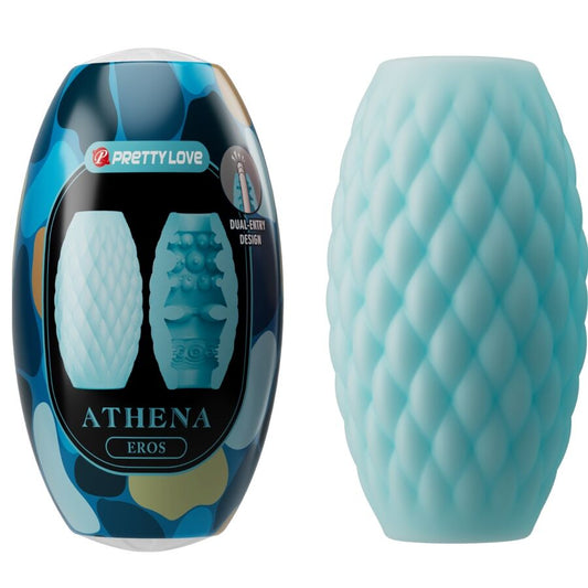 Pretty Love - Masturbador Masculino Silicone Athena Eros Azul Céu