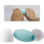 Pretty Love - Masturbador Masculino Silicone Athena Eros Azul Céu