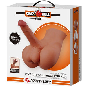 Crazy Bull - Masturbador Realista Natural Rhyne Back