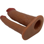 Pretty Love - Keaven Harness Briefs Duplo Dildo Universal e Confortável