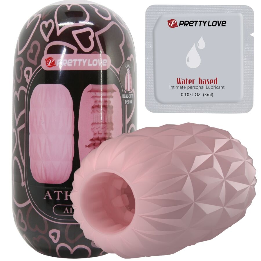 Pretty Love - Masturbador Masculino Athena Alice Rosa
