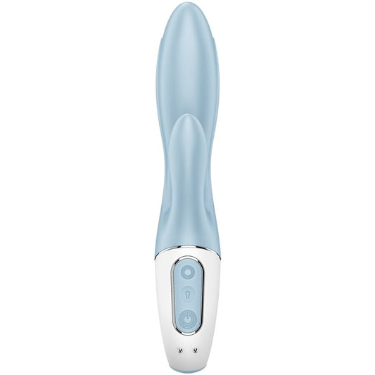 Satisfyer - Bomba de Ar Bunny 1 Coelho Inflável Vibrador Azul