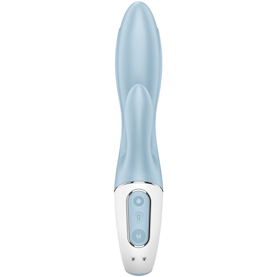 Satisfyer - Bomba de Aire Bunny 1 Conejo Inflable Vibrador Azul
