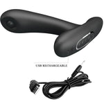 Pretty Love - Massageador Vibratório Anal e Vaginal Reminton Preto