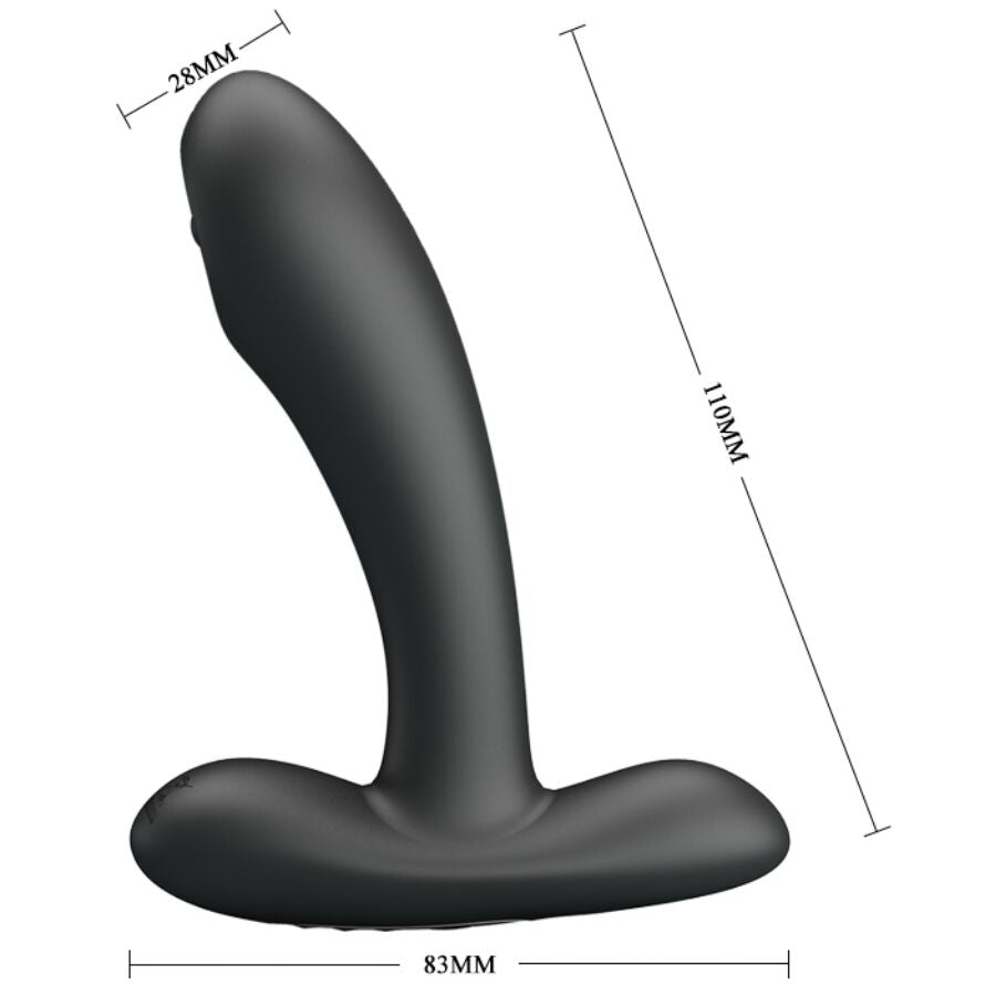 Pretty Love - Massageador Vibratório Anal e Vaginal Reminton Preto