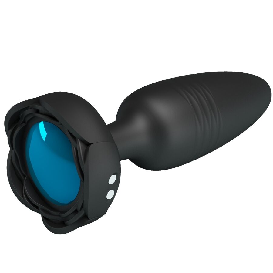 Pretty Love - Tarion AnalPlug Con Luz Led Negro 12,5 cm