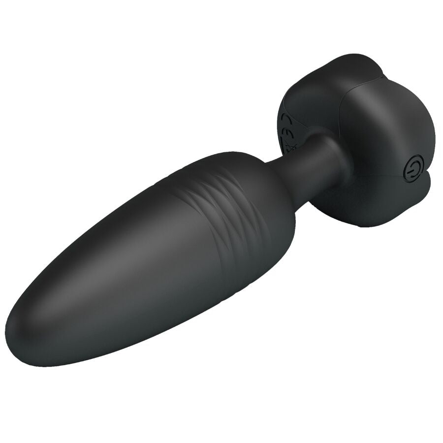 Pretty Love - Tarion AnalPlug Con Luz Led Negro 12,5 cm