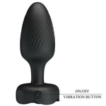 Pretty Love - Varian AnalPlug Com Luz Led Preto 10,8 cm