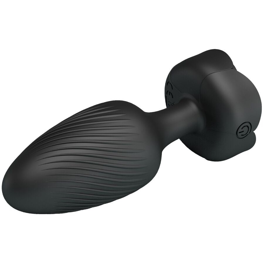 Pretty Love - Varian AnalPlug Com Luz Led Preto 10,8 cm
