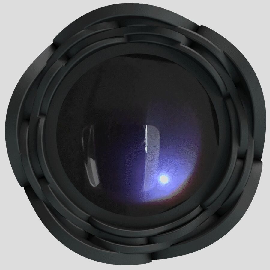 Pretty Love - Varian AnalPlug Com Luz Led Preto 10,8 cm