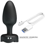Pretty Love - OsbornPlug Anal Com Luz Led Preto 9,8 cm