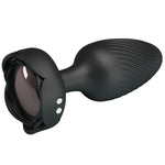 Pretty Love - OsbornPlug Anal Com Luz Led Preto 9,8 cm
