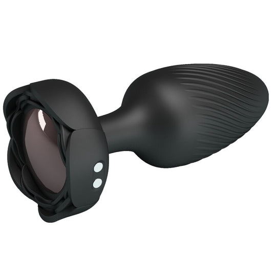 Pretty Love - OsbornPlug Anal Com Luz Led Preto 9,8 cm