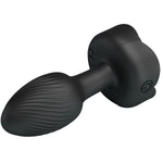 Pretty Love - OlmanPlug Anal Com Luz Led Preto 8,8 cm