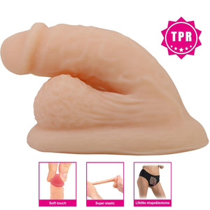 Pretty Love - Wildon Dildo Ultra Realista e Elástico 10 cm Natural
