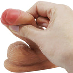 Pretty Love - Warnell Dildo Ultra Realista e Elástico 9,5 cm Mulato