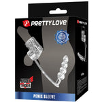 Pretty Love - Manga Para Pénis ComPlug Anal Transparente