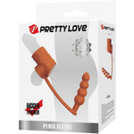Pretty Love - Manguito para Pene con Plug Anal Natural